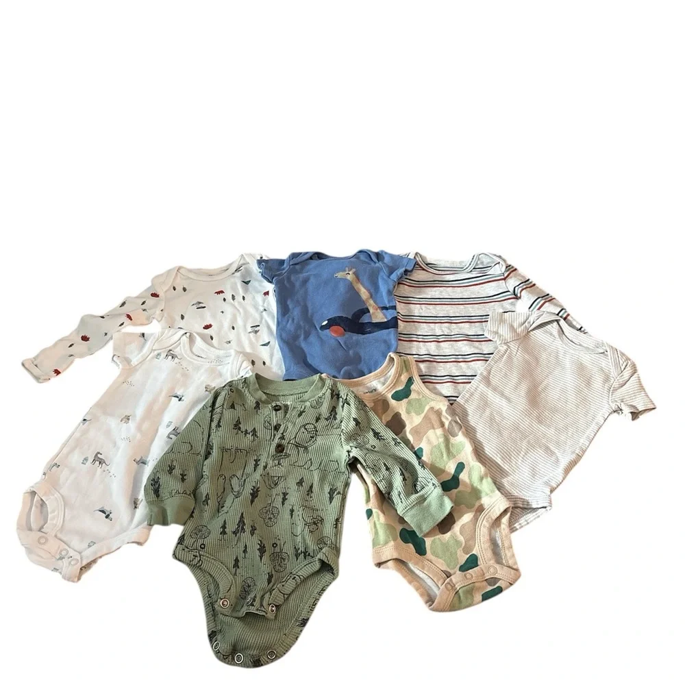Carters Boy bodysuit bundle 3m